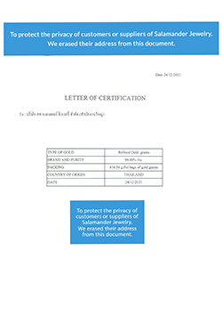 REFINED GOLD GRAINS (2021-12-24)
