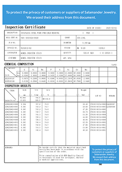 STEEL 316L WIRE 1.2MM (2021-03-02)