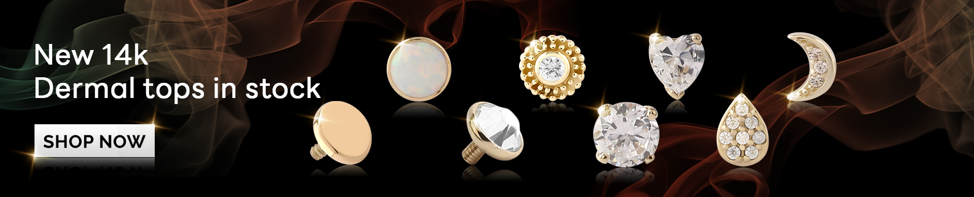 gold dermal tops