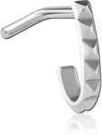 Surgical Steel Grade 316L 90 Degree Wrap Around Nose Stud