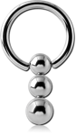 Surgical Steel Grade 316L Pendulum for Ball Closure Ring