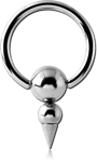 Surgical Steel Grade 316L Cone Pendulum for Ball Closure Ring