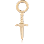 14 KARAT GOLD YELLOWCHARM
