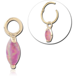 14 KARAT GOLD YELLOW JEWELED CHARM