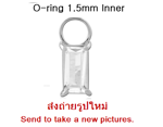 14 KARAT GOLD WHITE JEWELED CHARM