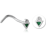 Surgical Steel Grade 316L Jeweled Nose Studs