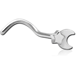 Surgical Steel Grade 316L Curved Nose Stud
