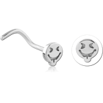 Surgical Steel Grade 316L Curved Nose Stud