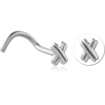 Surgical Steel Grade 316L Curved Nose Stud