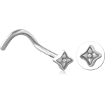 Surgical Steel Grade 316L Curved Nose Stud