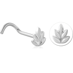Sterling 925 Silver Curved Nose Stud