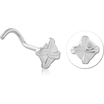 Sterling 925 Silver Curved Nose Stud