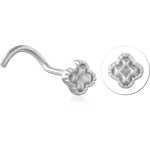 Sterling 925 Silver Curved Nose Stud