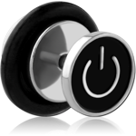 Surgical Steel Grade 316L Fake Plug