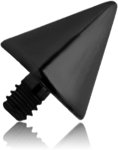 BLACK PVD COATED TITANIUM ALLOY CONE FOR 1.6MM INTERNALLY THREADED PINS