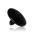 BLACK PVD COATED TITANIUM ALLOY CONE FOR 1.6MM INTERNALLY THREADED PINS