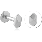 Surgical Steel Grade 316L Internally Threaded Micro Labret- Lightning