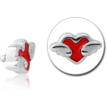 SURGICAL STEEL GRADE 316L MICRO ATTACHMENT FOR 1.2MM INTERNALLY THREADED PINS - HEARTWING