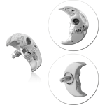 SURGICAL STEEL GRADE 316L MICRO ATTACHMENT FOR 1.2MM INTERNALLY THREADED PINS - HALLOWEEN