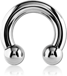 TITANIUM ALLOY INTERNALLY THREADED CIRCULAR BARBELL