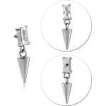 TITANIUM ALLOY MICRO JEWELED ATTACHMENT FOR 1.2MM INTERNALLY THREADED PINS
