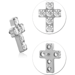 TITANIUM ALLOY JEWELED MICRO ATTACHMENT FOR 1.2MM INTERNALLY THREADED PINS-KITE