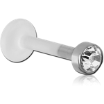 Bioflex® Internal Labret with Titanium Alloy Jeweled Disc