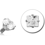 Sterile Surgical Steel Grade 316L Square Prong Set Jeweled for 1.2mm Internally Threaded Pins