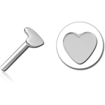 TITANIUM ALLOY THREADLESS ATTACHMENT - HEART