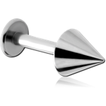 Surgical Steel Grade 316L Labret with Cone