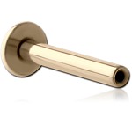 Sterile 14 Karat Gold Yellow Threadless Labret Pin