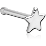 Surgical Steel Grade 316L Star Nose Bone