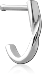 Surgical Steel Grade 316L Wrap Around Nose Bone