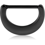 BLACK PVD COATED SURGICAL STEEL GRADE 316L NIPPLE CLICKER