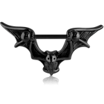 BLACK PVD COATED SURGICAL STEEL GRADE 316L NIPPLE SHIELD