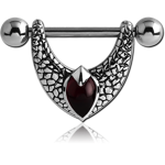 SURGICAL STEEL GRADE 316L KOOL KATANA STONE NIPPLE SHIELD