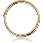 18 KARAT GOLD YELLOW CONTINUOUS RING