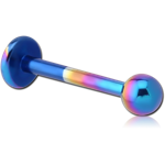 Anodised Titanium Alloy Grade Ti 6AL-4V Eli F136 Micro Labret