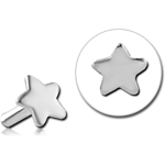 TITANIUM ALLOY STAR FOR POLYMER INTERNAL LABRET
