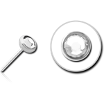 TITANIUM ALLOY JEWELED THREADLESS INTERNAL DISC