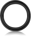 Black PVD Coated Surgical Steel Grade 316L Hinged Segment Ring