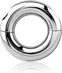 Surgical Steel Grade 316L Screwed Smooth Segment Ring