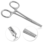Stainless Steel Grade 304 Hemostat for Dermal Anchor or Skin Diver
