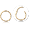14 Karat Gold Yellow Hinged Segment Ring 