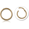 18 Karat Gold Yellow Hinged Segment Ring 