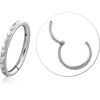 Surgical Steel Grade 316L Hinged Segment Ring 