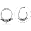 Surgical Steel Grade 316L Hinged Segment Ring 