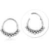 Surgical Steel Grade 316L Hinged Segment Ring 