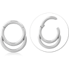 Surgical Steel Grade 316L Hinged Segment Ring 
