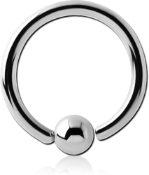 STERILE SURGICAL STEEL GRADE 316L FIXED BEAD RING